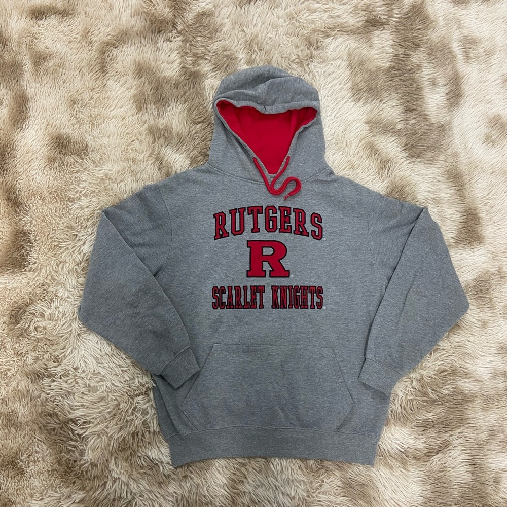 Vintage Rutgers College Hoodie